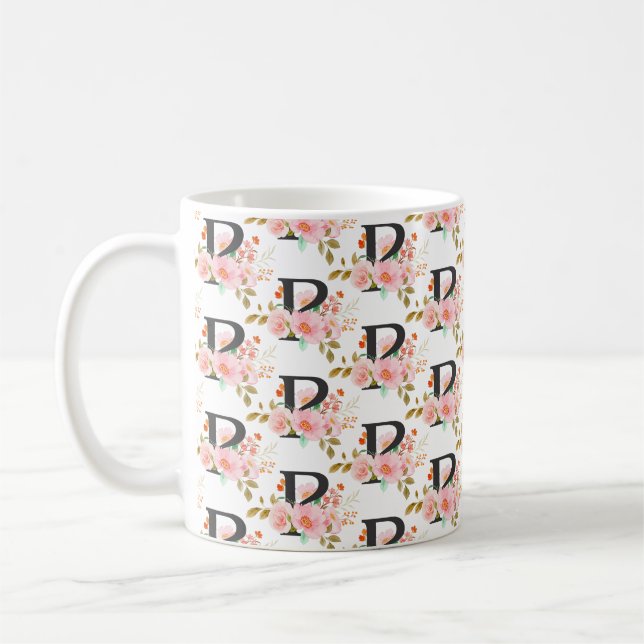 Taza De Café Letra P (Izquierda)