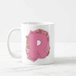 Taza De Café Letra R de Café: Inicial Monograma