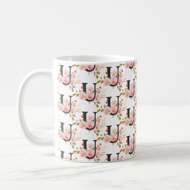 Taza De Café Letra U (Izquierda)