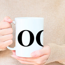 Letras negrita minimalista con estilo monograma cl