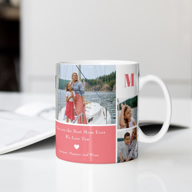 Taza De Café Letras negrita modernas MOM 7 Personalizado Photo  (Subido por el creador)