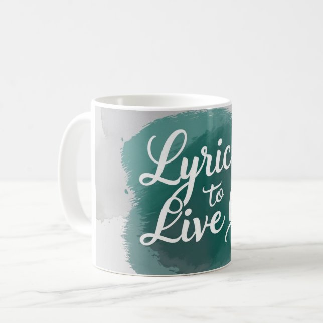 Taza De Café Letras para vivir 2 (Anverso izquierdo)