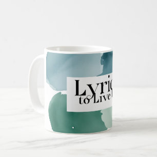 Taza De Café Letras para vivir 3