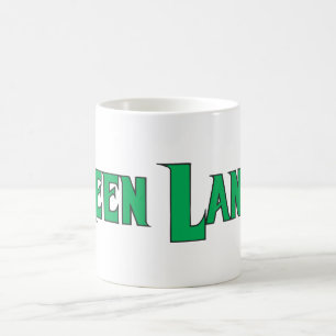 Taza De Café Letras verdes 2 de la linterna