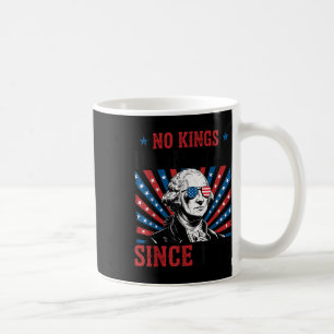 Taza De Café Letrero de protesta de George Washington Democraci