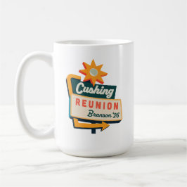 Taza De Café Letrero en el camino de Cushing
