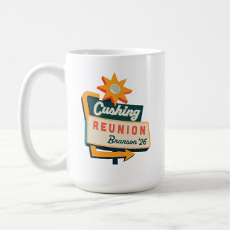 Taza De Café Letrero en el camino de Cushing