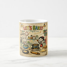 Taza De Café Let's Bake Mug