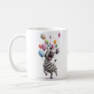 Taza De Café Lets Fiesta, Zebra