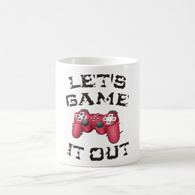 Taza De Café Let's game it out (Centro)
