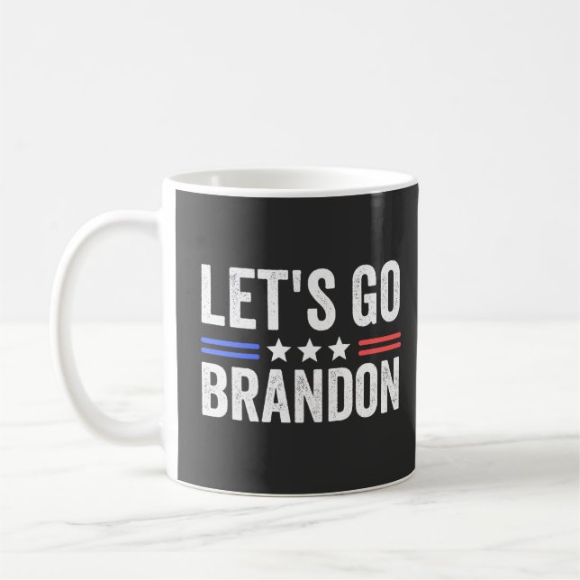 Taza De Café Let's Go Brandon (Izquierda)