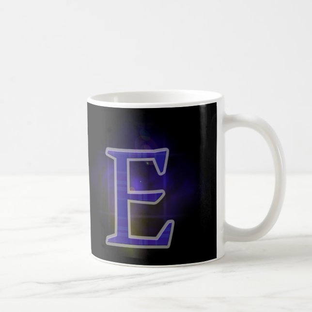 Taza De Café Letter E (Derecha)
