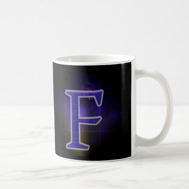 Taza De Café Letter F (Derecha)