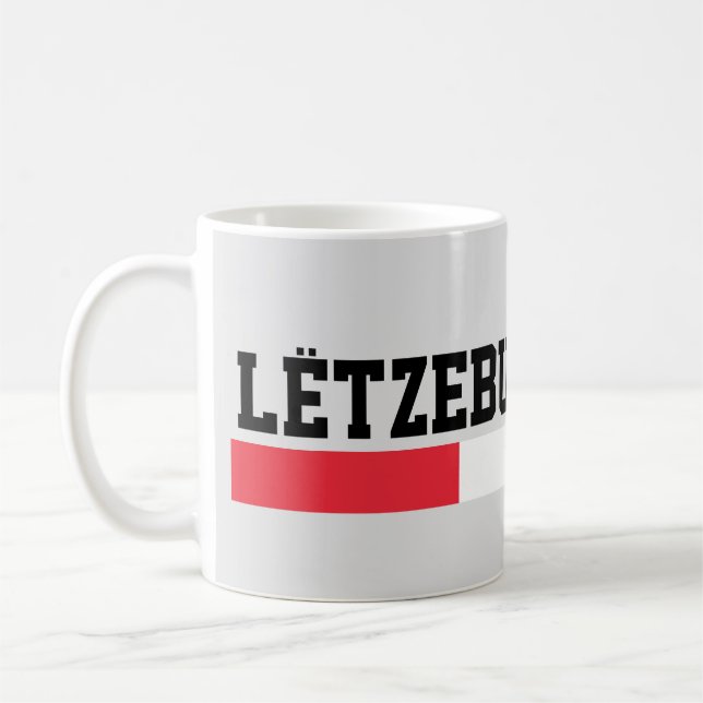 Taza De Café Lëtzebuergesch (Izquierda)