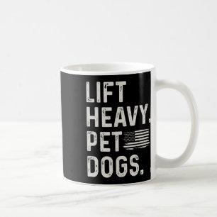 Taza De Café Levanta Perros Pesados Levantamiento de Pesas Cult