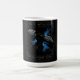 Taza De Café Levanta Pesado Sueña Grande – Visión de Powerlifti