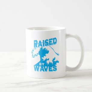 Taza De Café levantado por olas