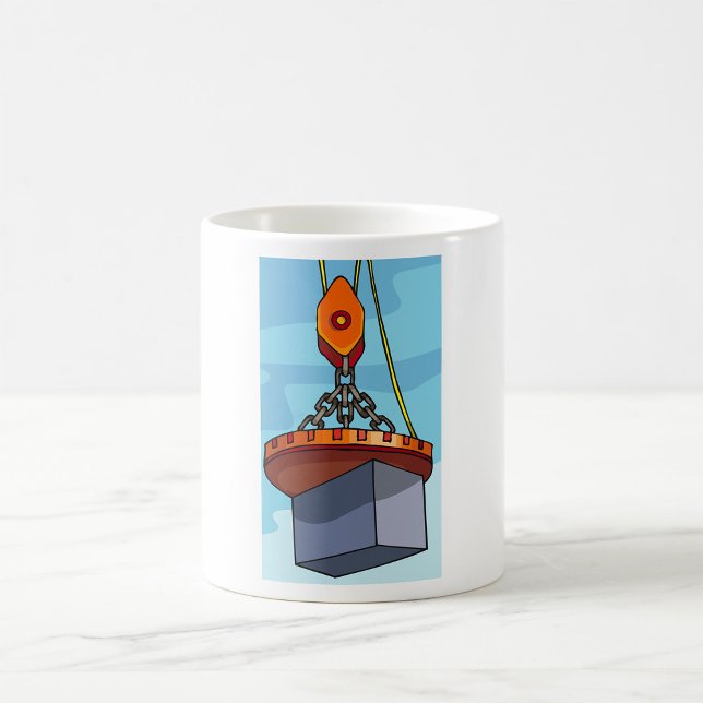 Taza De Café Levantamiento de grúa (Subido por el creador)