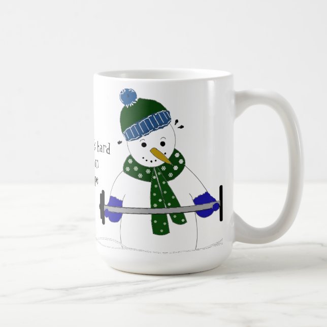 Taza De Café Levantamiento del peso de las nieves (Derecha)