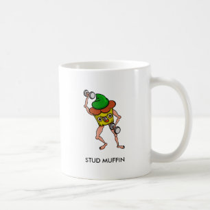 Taza De Café Levantamiento del peso del muffin de stud