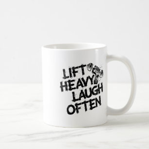 Taza De Café Levantamiento Pesado Risa Frecuente Levantador de 