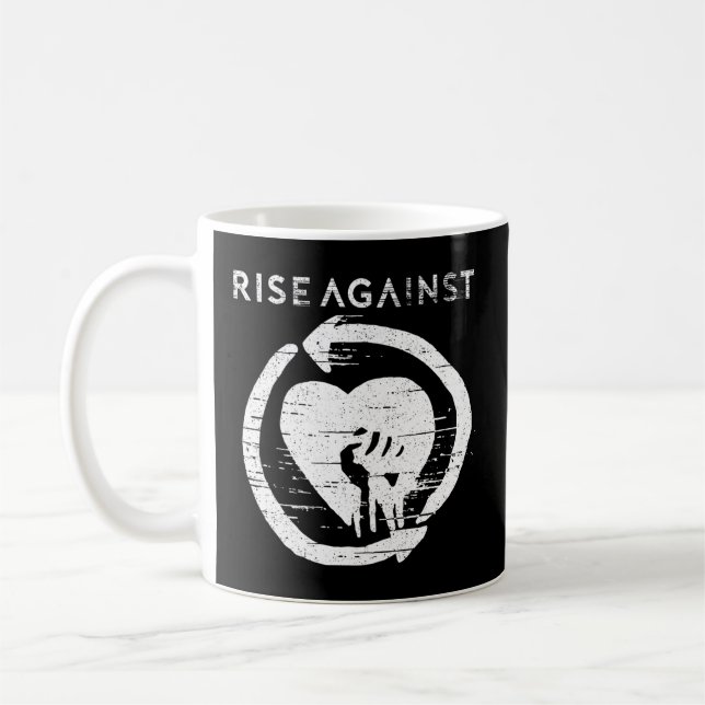 Taza De Café Levantarse contra la mercadería oficial (Izquierda)