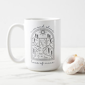 Taza De Café Levantarse y brillar