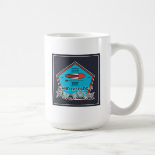 Taza De Café Levántese el poster de la paleta