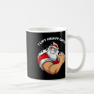 Taza De Café Levanto A Los Navidades Pesados Guay Santa Bodybui