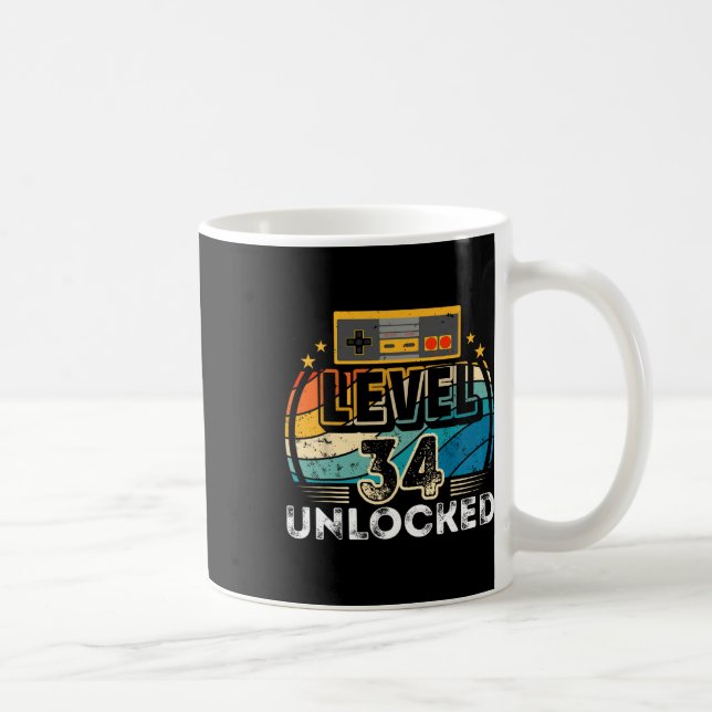 Taza De Café Level &#; Birday Boy &# desbloqueado; el videojueg (Derecha)