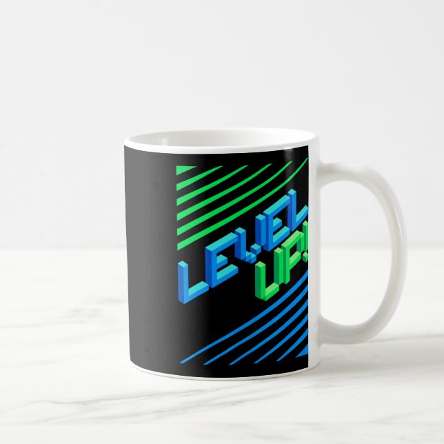 Taza De Café Level Your Game Up I Controller Ps5 Gaming  (Derecha)