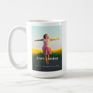 Taza De Café Lewe Vandag Asof Jy Vanaand Gaan Braai