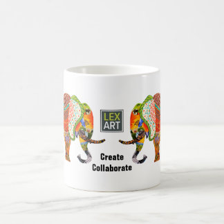 Taza De Café LexArt Collaborate Mug - Blanco
