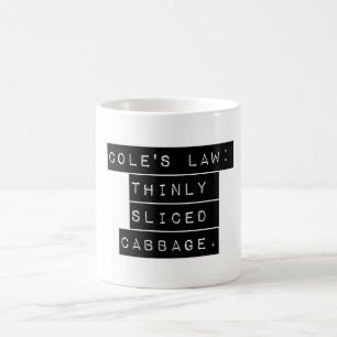 Taza De Café Ley de Cole