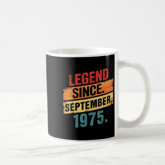 Taza De Café Leyenda 1975 Regalos de cumpleaños 50 para hombres