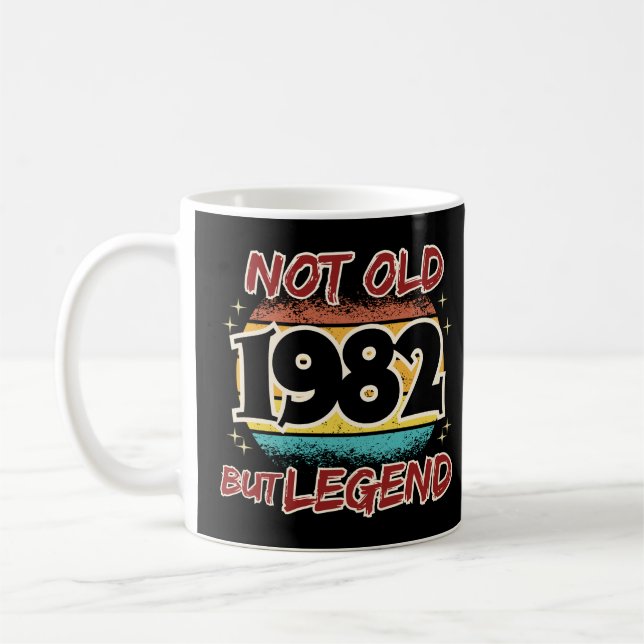 Taza De Café Leyenda 1982 (Izquierda)
