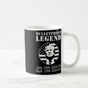 Taza De Café Leyenda a prueba de balas Trump que perdiste dos v