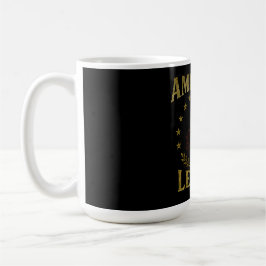 Taza De Café Leyenda Americana – Orgullo del Patrimonio de EE. 