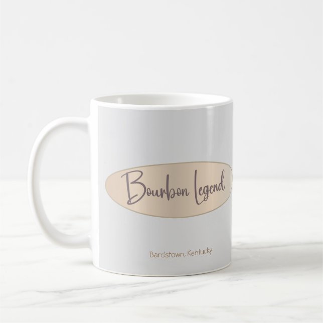 Taza De Café Leyenda de Borbón en la música neutra Classic Mug (Izquierda)