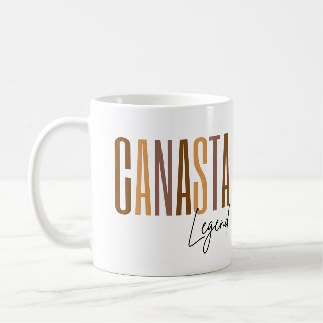 Taza De Café Leyenda de Canasta (Izquierda)