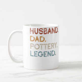Taza De Café Leyenda de cerámica para hombres, padre, marido, d