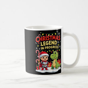 Taza De Café Leyenda De navidades En Curso Caballero De Fiesta 