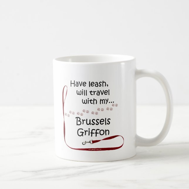 Taza De Café Leyenda de viajes de Bruselas (Derecha)