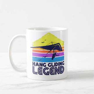 Taza De Café Leyenda de vuelo libre Atardecer tropical de Wo