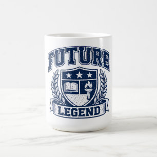 Taza De Café Leyenda del Futuro - Orgullo del Estudiante Ambici