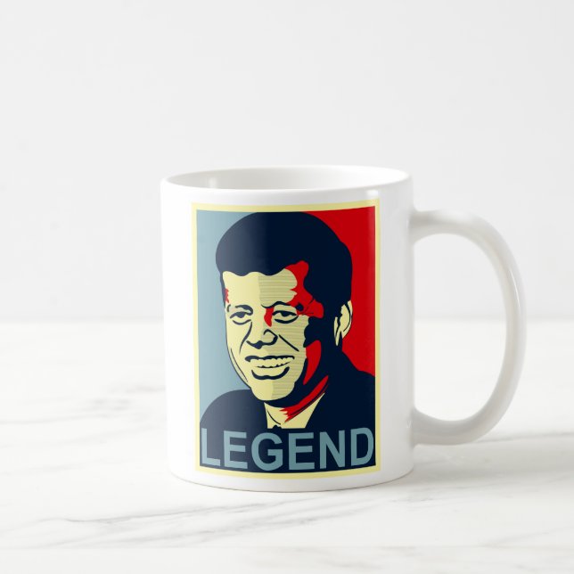 Taza De Café leyenda del jfk (Derecha)