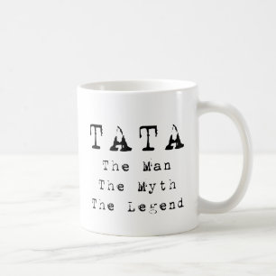 Taza De Café Leyenda del mito del hombre de Tata