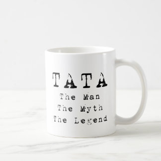 Taza De Café Leyenda del mito del hombre de Tata