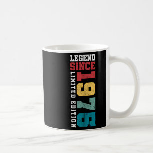 Taza De Café Leyenda Desde 1975 Edición Limitada 50 Años 50º