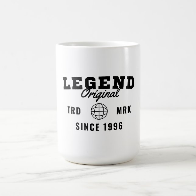 Taza De Café Leyenda desde 1996 (Centro)